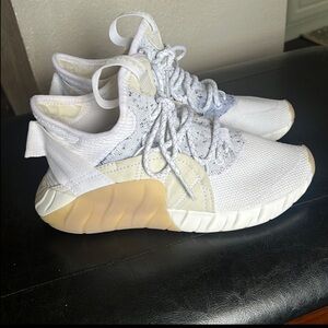 ADIDAS TUBULAR RISE trainers vintage WHITE" size 5.5  men’s-youth / women’s 7.5